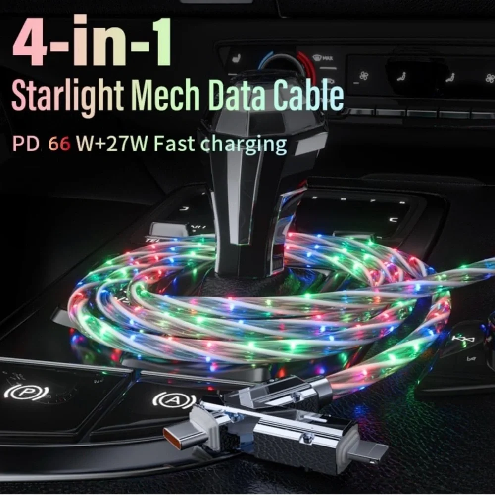 LED Multi-Color Charging Cable - Picture 3 of 3